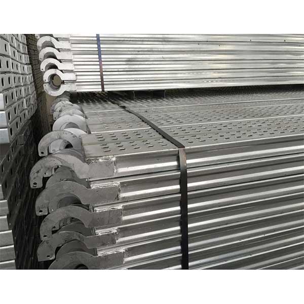 盤扣、輪扣、碗扣腳手架可與掛鉤鋼跳板相匹配